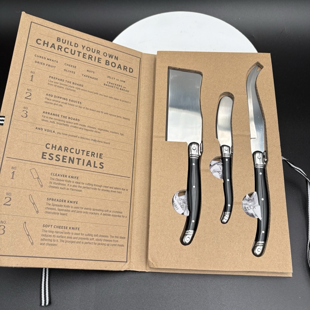 Santa Barbara Design Studio CHARCUTERIE Essentials GIFT SET Cheese Knife Set New